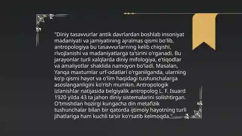 Ilk diniy tasavvur 4