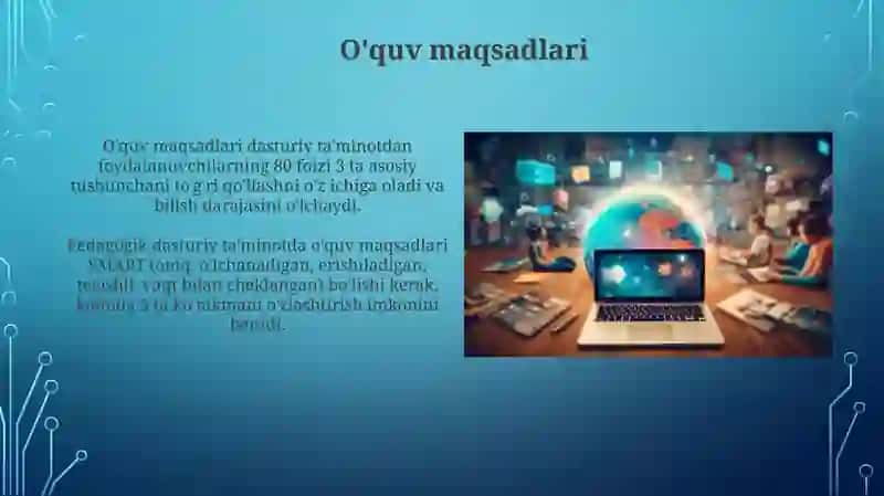 Pedagogik dasturiy ta'minot vositalari (PDTV) 4