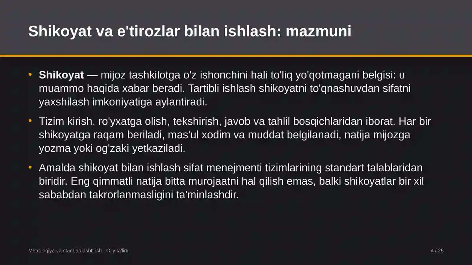 eksport faoliyatida shikoyat va e'tirozlar bilan ishlash 1763 4