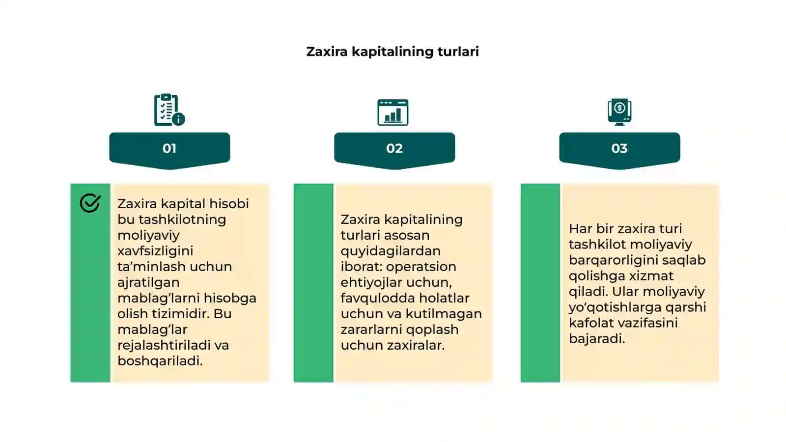 Zaxira kapital hisobi 4