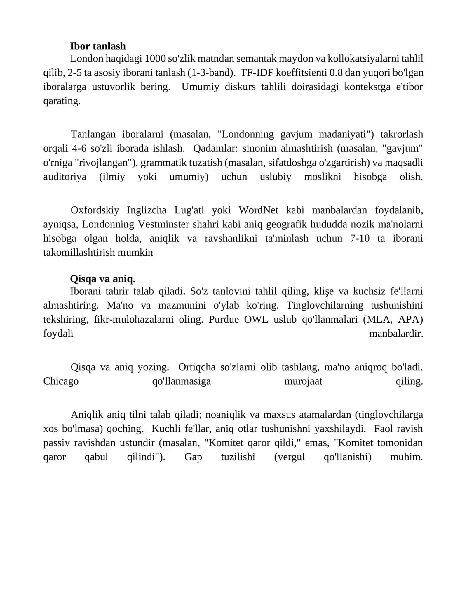 Soʻz birikmasi ustida ishlash 4