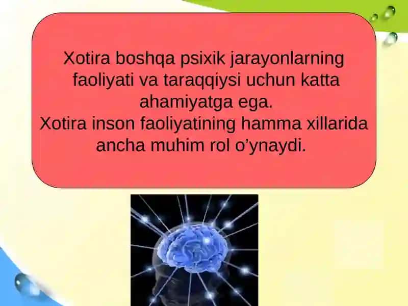 Xotira va faoliyat. Xotirani ekspremental o’rganish 4