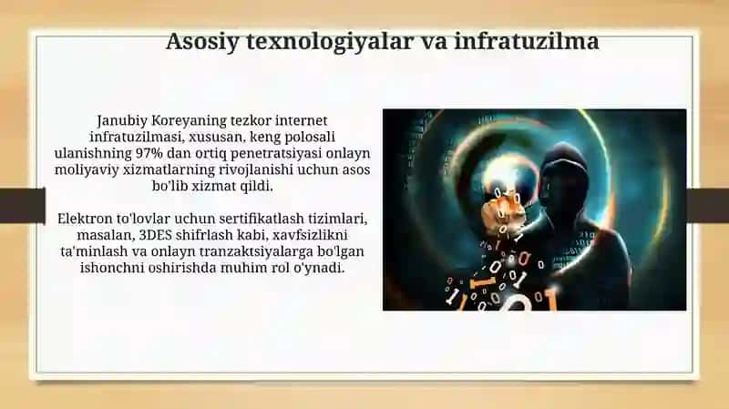 Janubiy Koreaning raqamli moliya tizimining rivojlanishi 4
