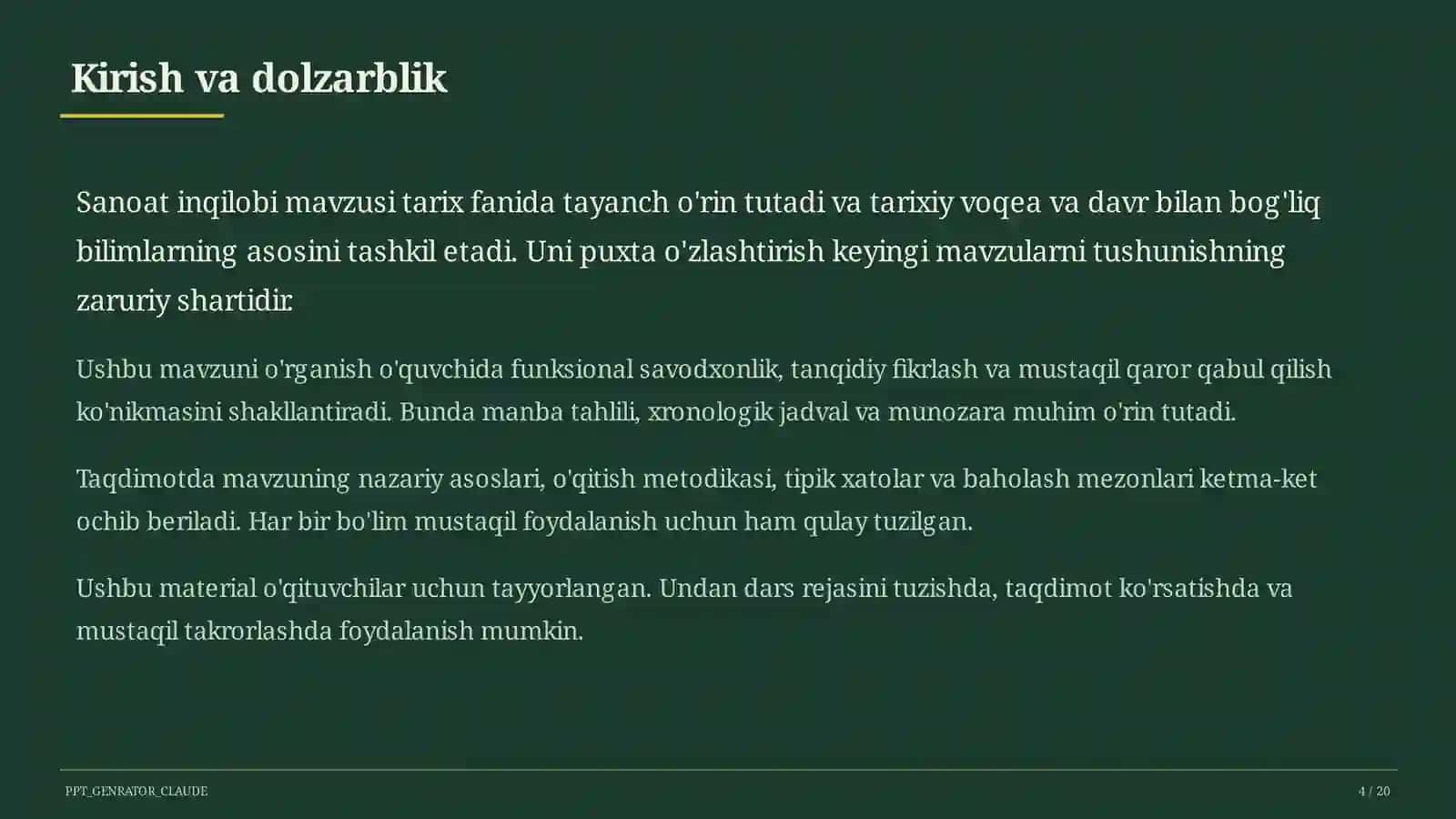 Sanoat inqilobi (9-sinf) 4