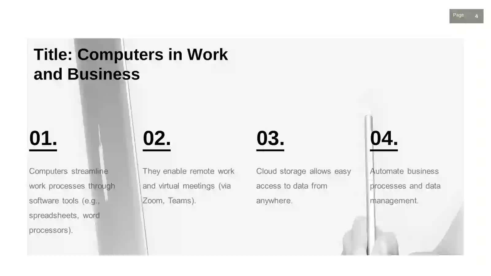Computers in our life 4