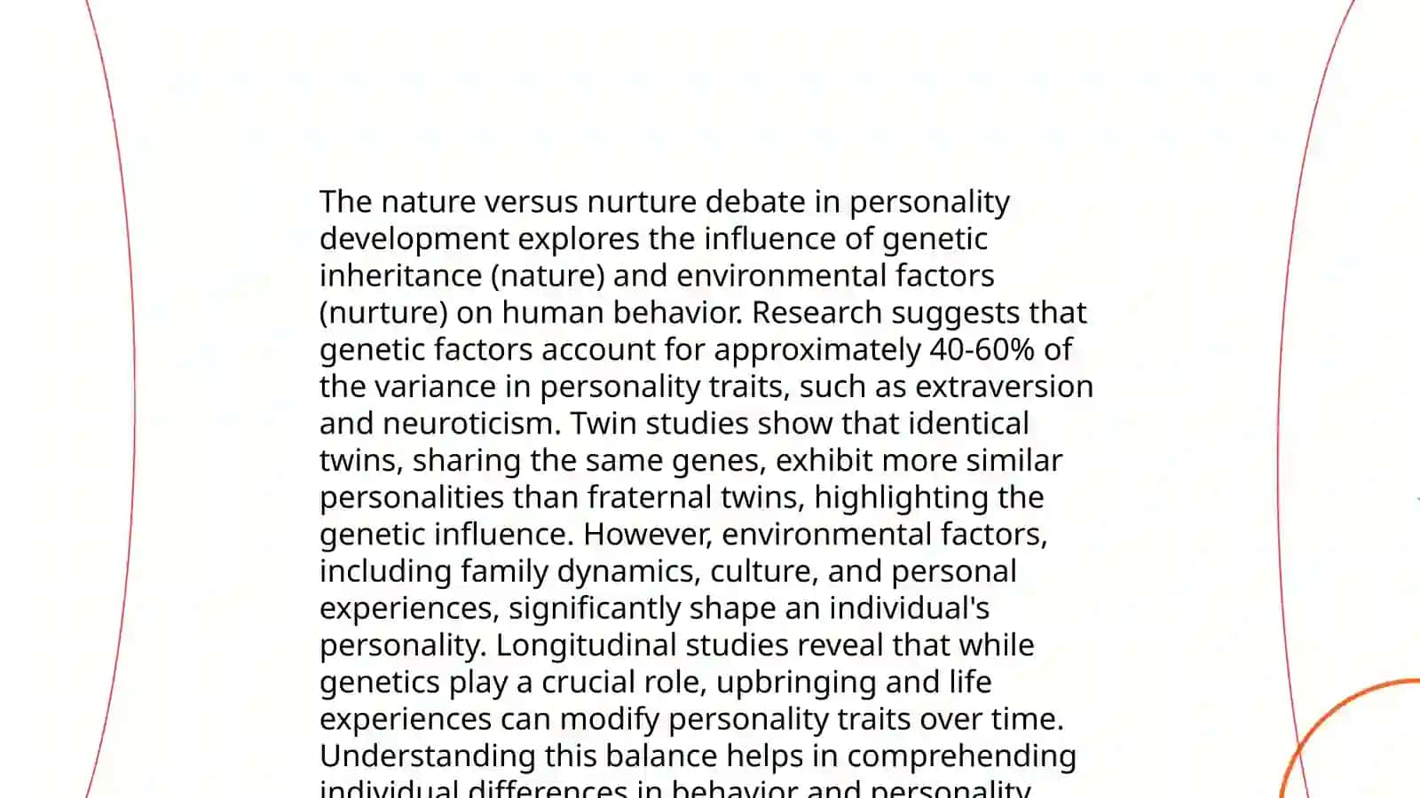 Personality the essence of who we are 4