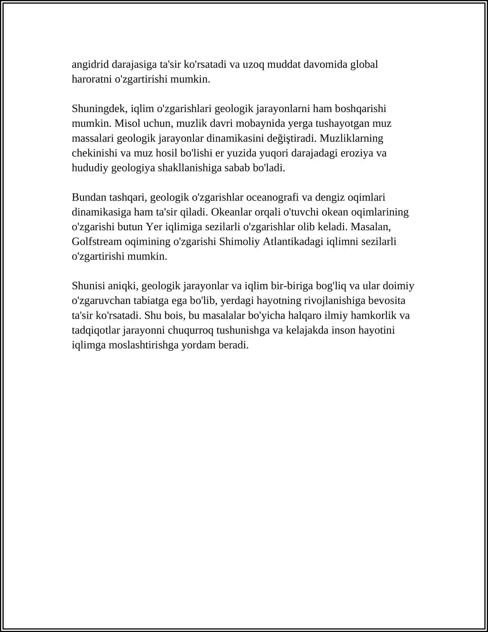 MOTADIL IQLIM MINTAQASI TABIAT ZONALARIDA TIRIK ORGANIZMLARNING TARQALISHI VA YASHASH SHAROITI 4