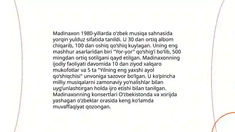 Bõstonxonova Madinaxon 4