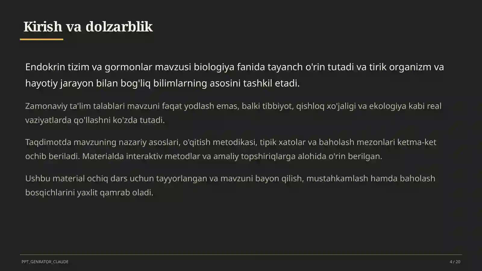 Endokrin tizim va gormonlar (8-sinf) 4