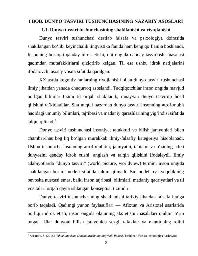 DUNYO TASVIRLARI VA UNING TURLARI 4