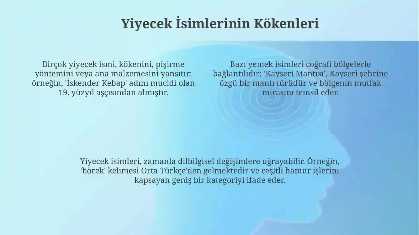 Sunum - Yemek Adlari 4