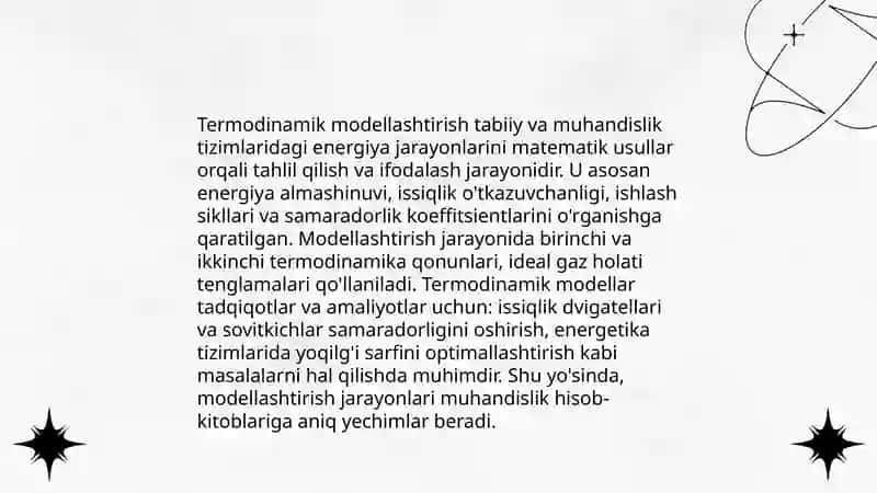 Mexanik modellashtirish 4