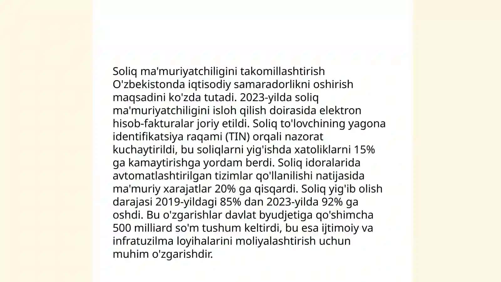 Byudjet-soliq siyosatini modernizatsiya qilish 4