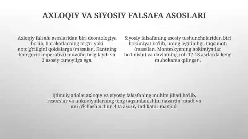Jamiyat va inson falsafasi 4