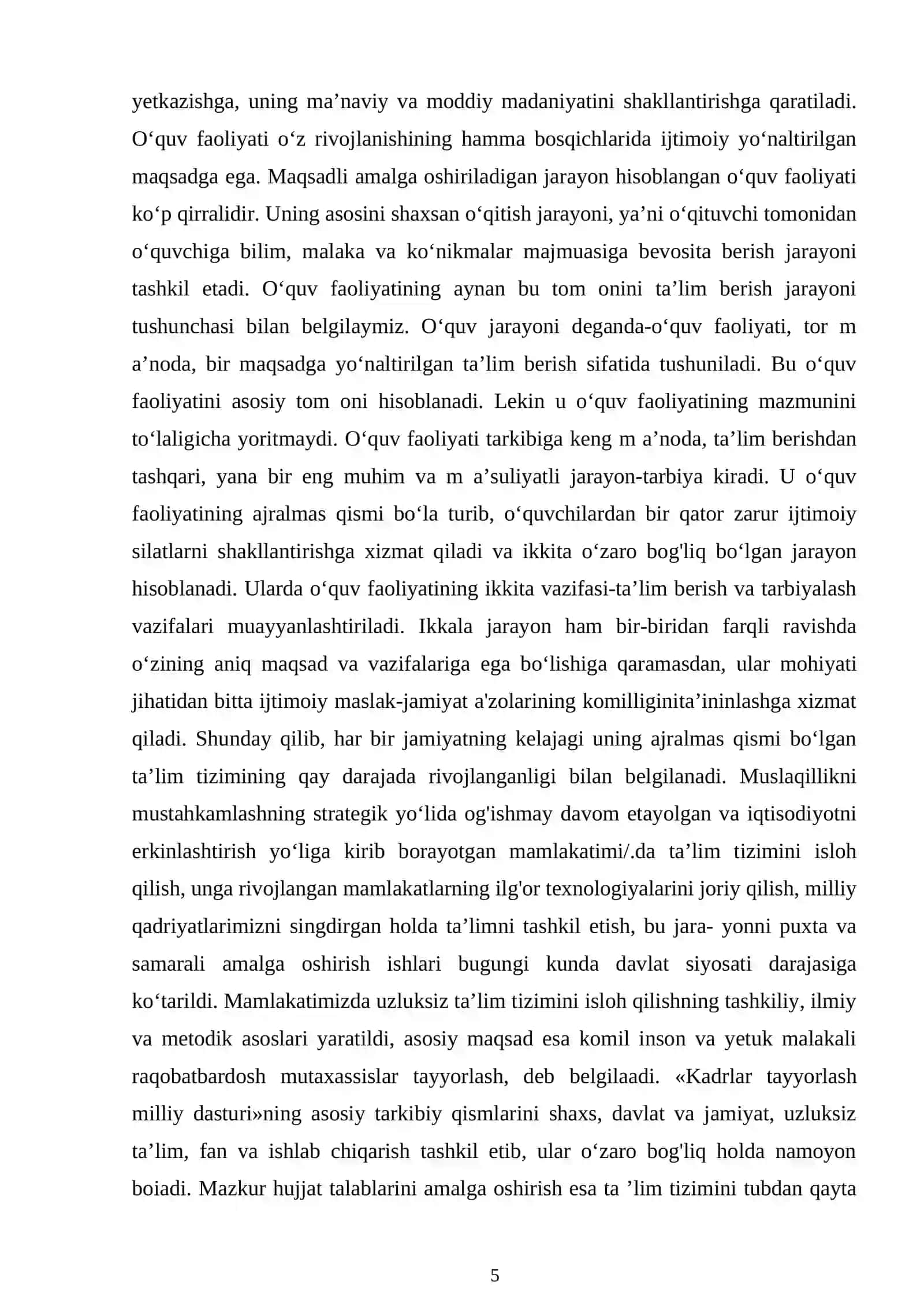 BOSHLANG’ICH SINF O‘QUVCHILARIGA NAFOSAT TARBIYASI BERISHDA PEDAGOKIK ETIKA 4