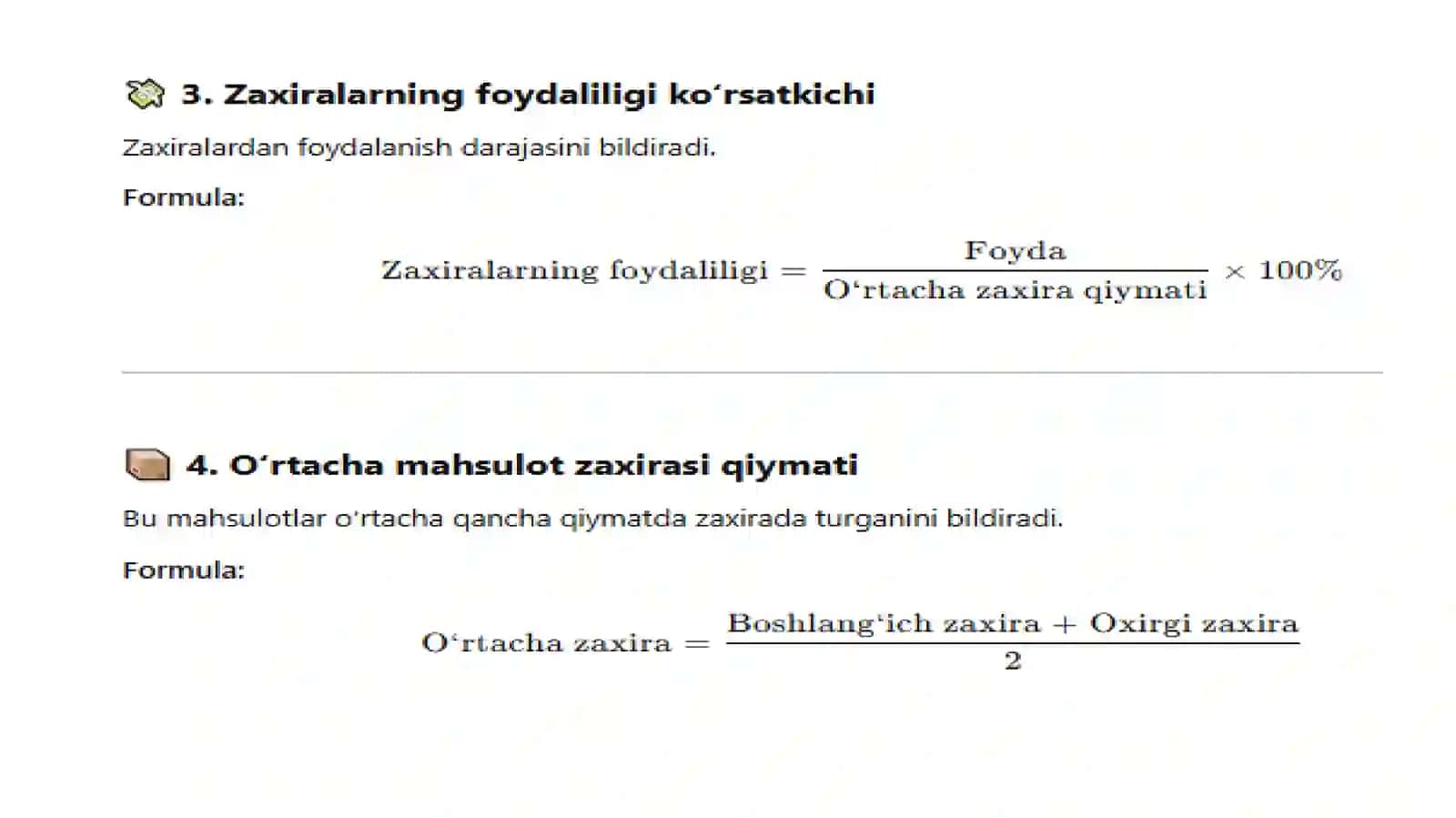 Mahsulot aylanmasini tezlashtirish va "ABC-XYZ" tahlil usullarini qo‘llash 4