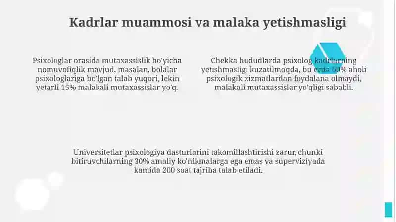 Psixologik xizmatlarni tashkiletishmuommolari 4
