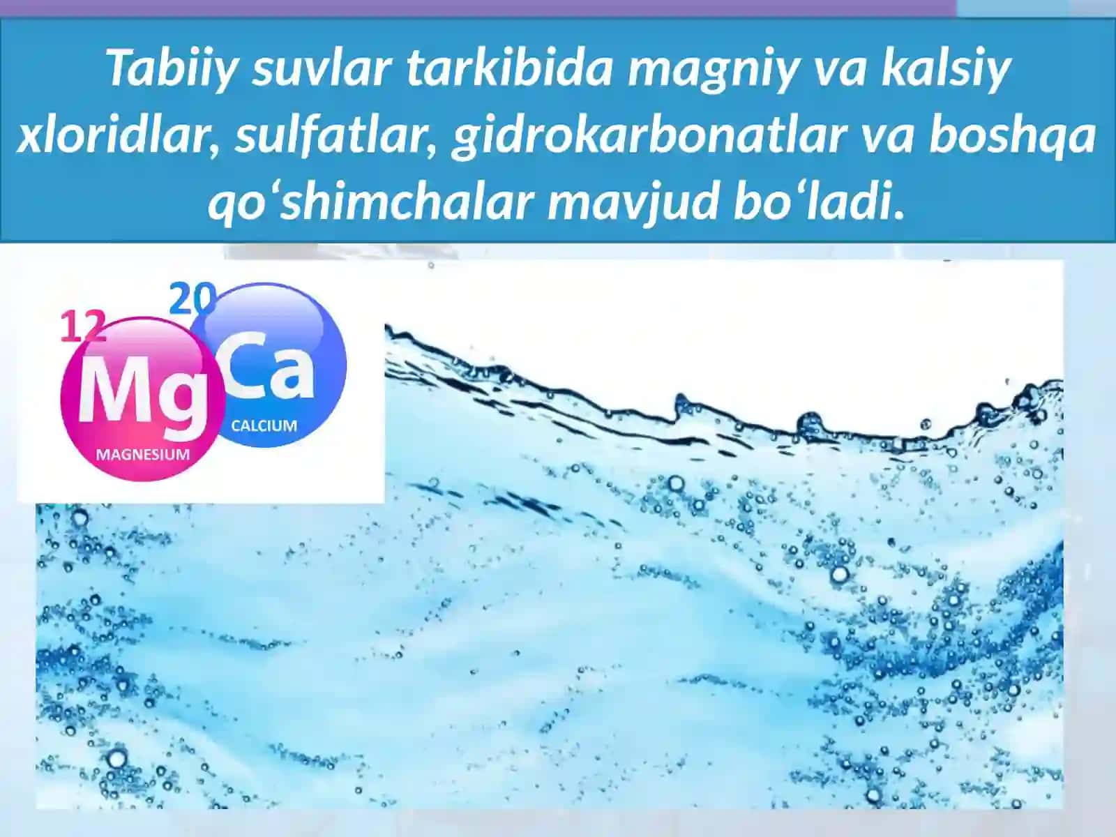 Suvning qattiqliği va uni yumshatish usullari 4
