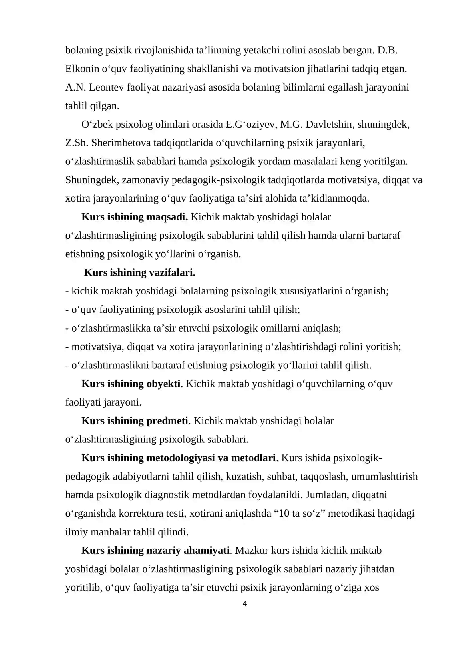 Kurs ishi 4