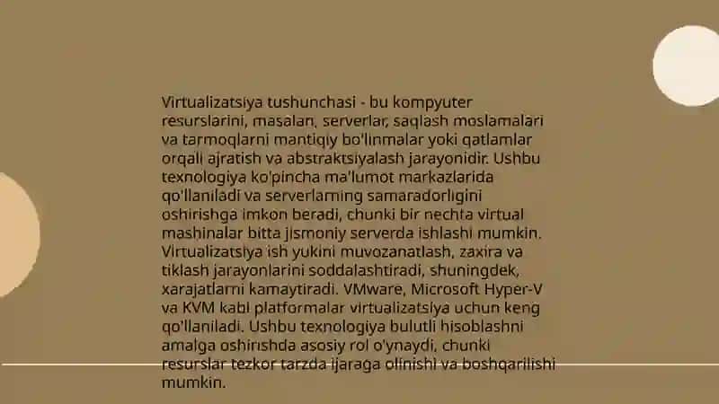 Virtual mashinalar va ularning ishlash prinsiplari 4