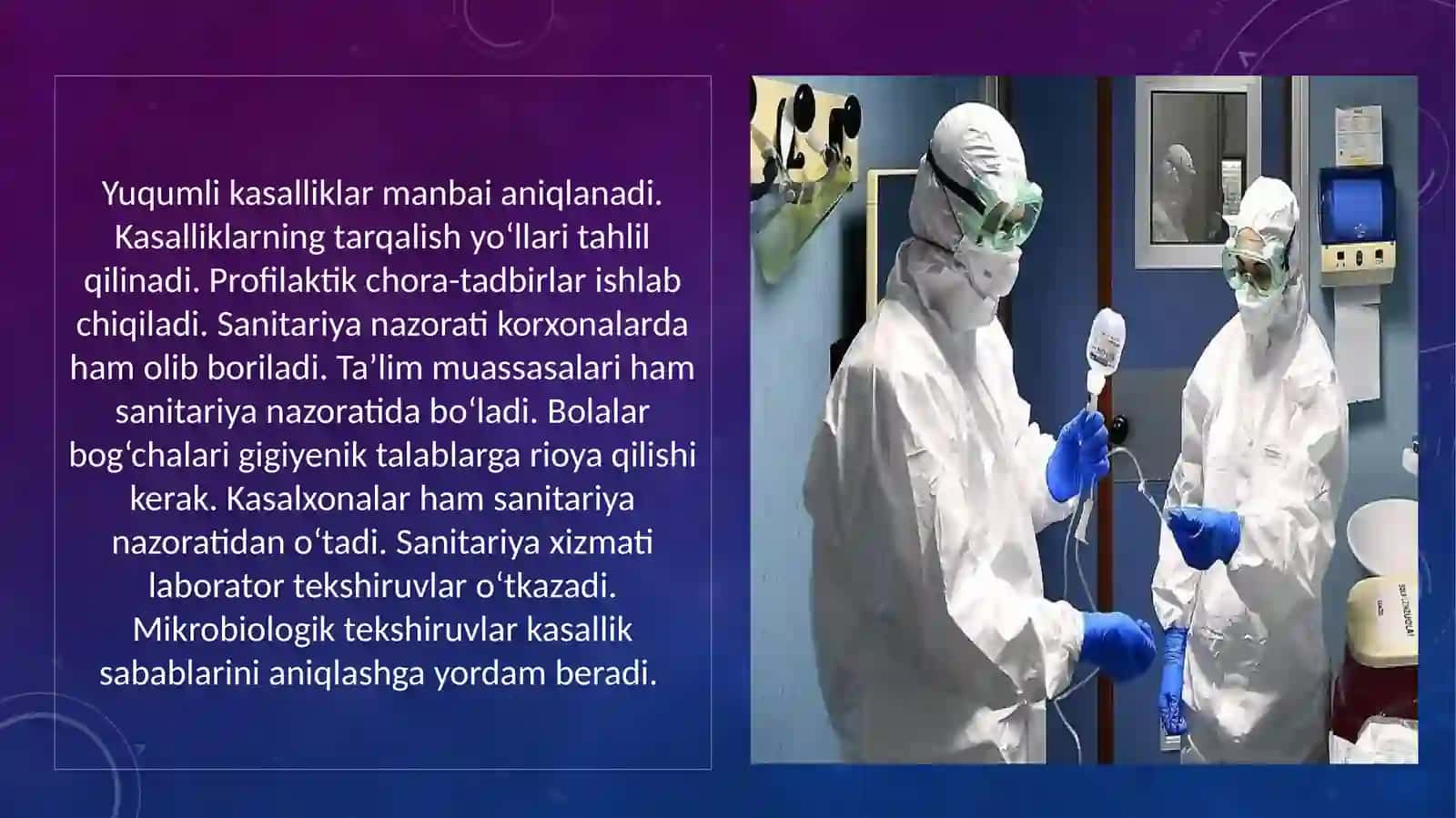 Axoliga sanitariya- epidemiologiya xizmatini tashkil etish. Aholini gigiyenik o‘qitish va tarbiyalashda oila shifokorini roli 4