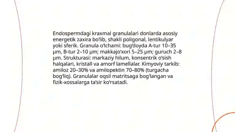 Donlar tuzilishi va ishlab chiqarishdagi ahamiyati 4