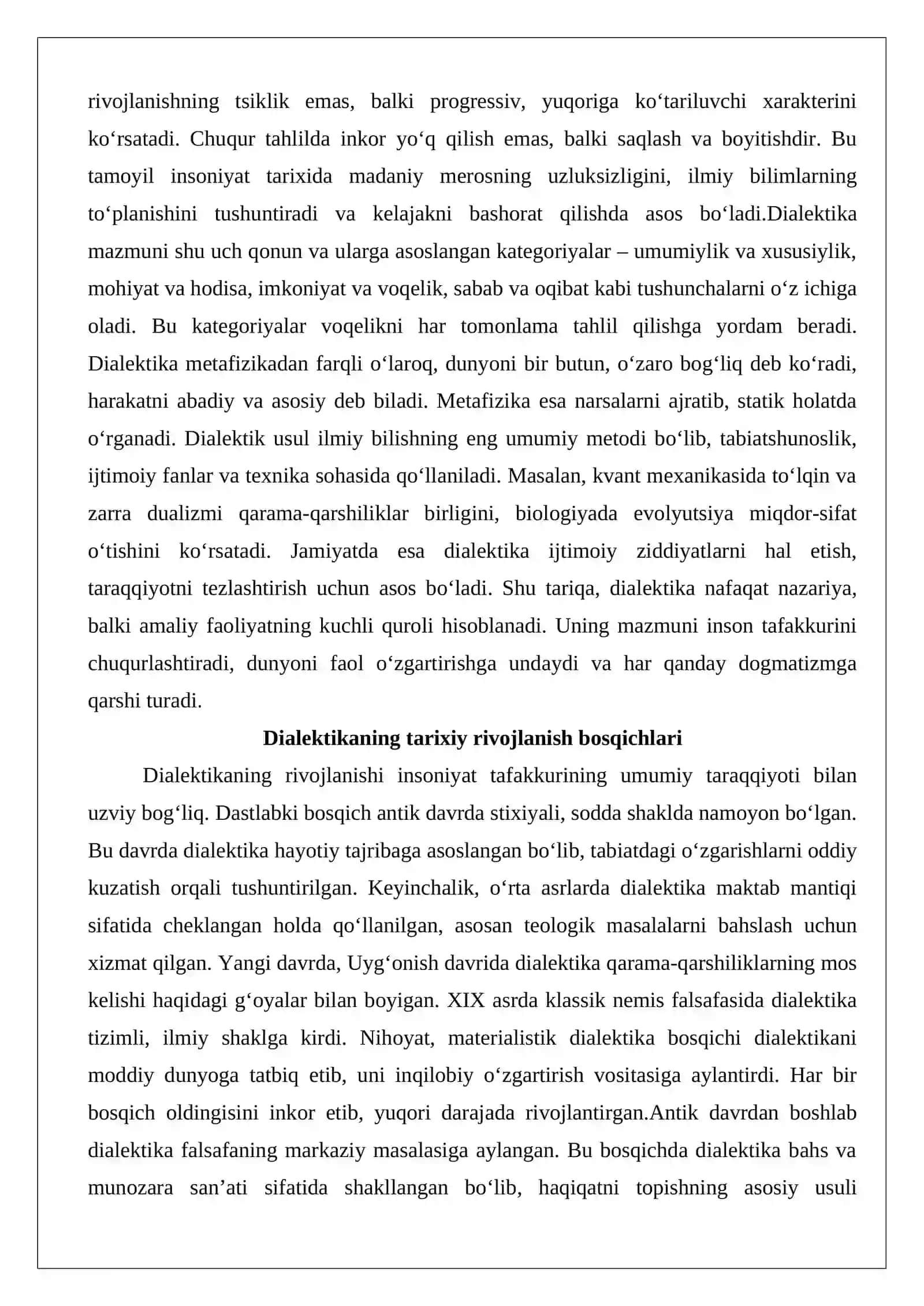 Dialektika va uning tamoyillari 4
