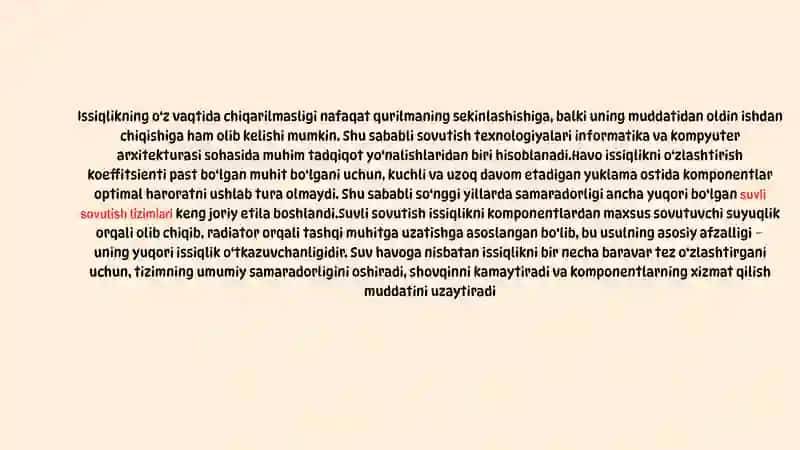 Kompyuter sovutish tizimlari. Suvli sovutish 4
