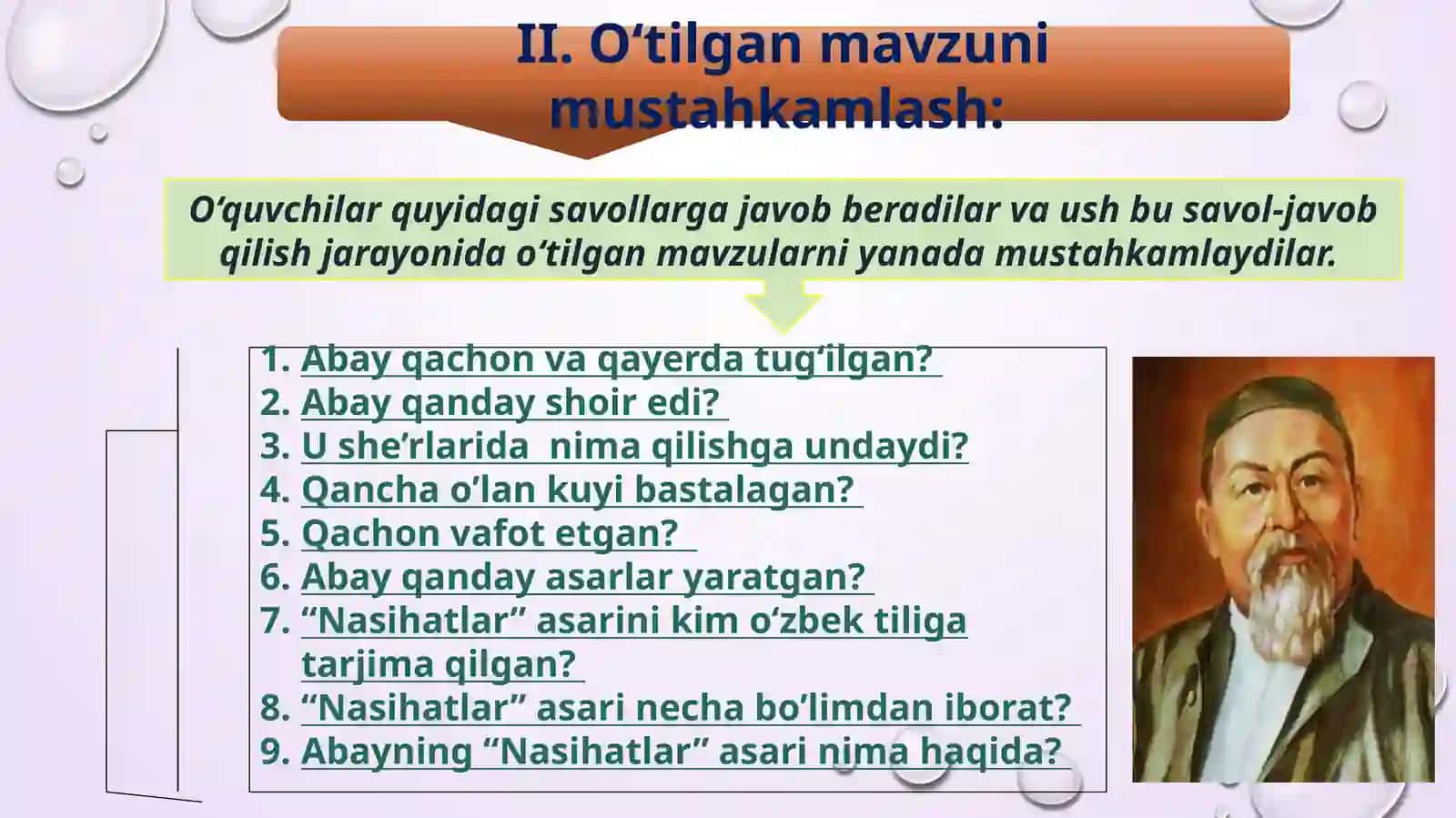 6-sinf Adabiyot fanidan Zulfiya hayoti va ijodi dars ishlanma va taqdimotlar 4