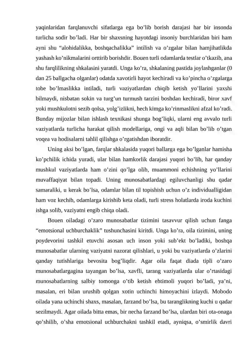 OILANING VUJUDGA KELISHI, BELGILARI VA VAZIFALARI 4