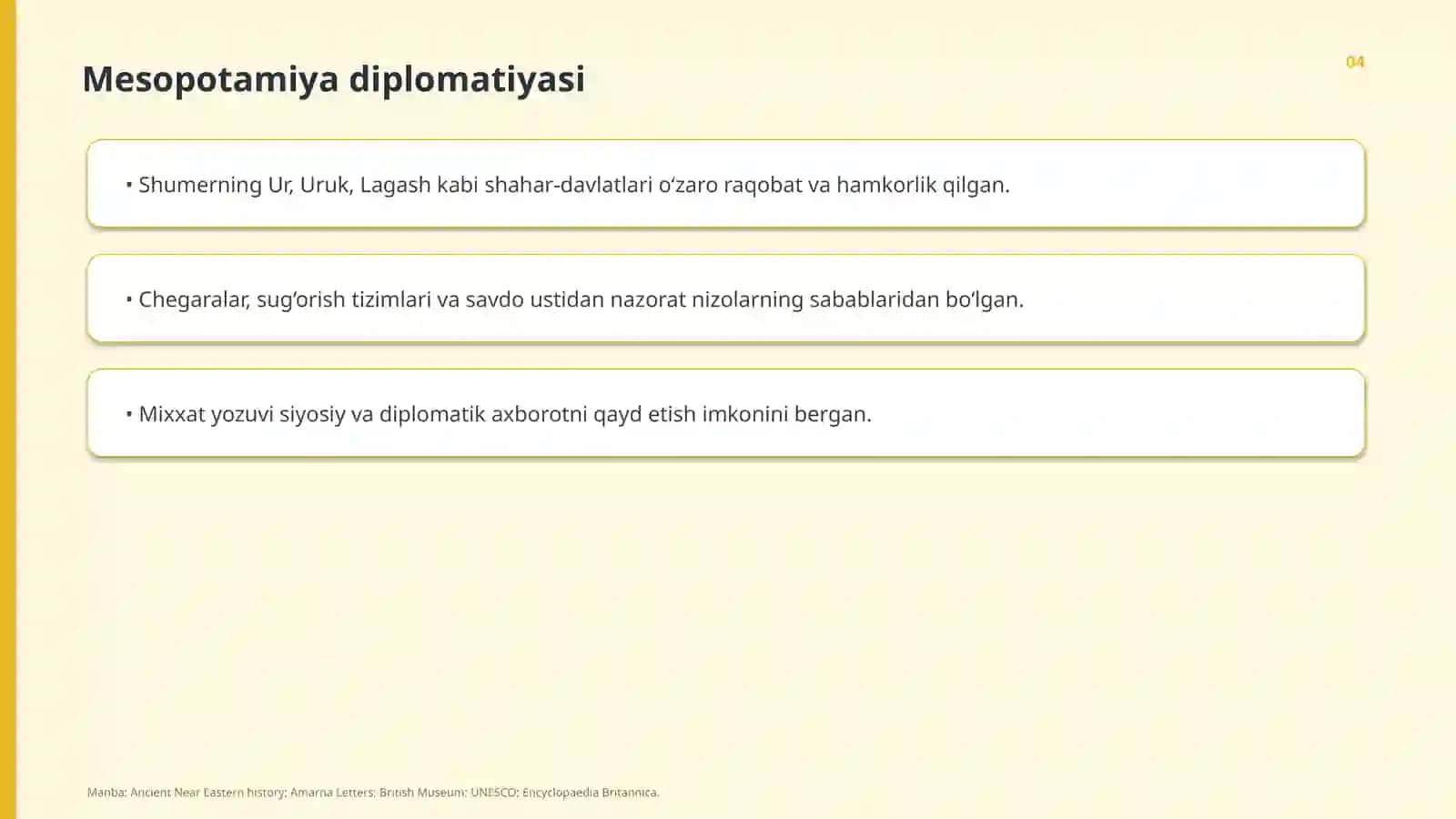 QADIMGI SHARQda xalqaro munosabatlar va diplomatiya 4