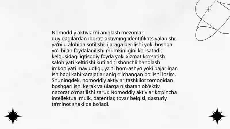 Nomoddiy aktivlar hisobini yuritish 4