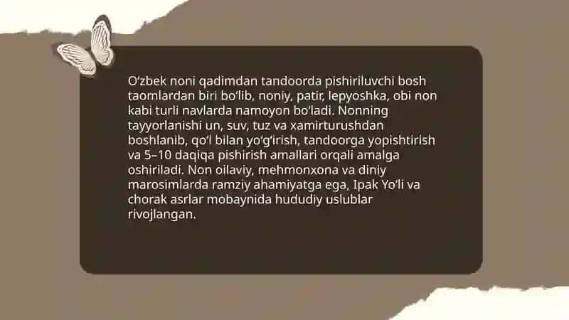 Oʻzbek milliy taomlari va ularning tarixi 4