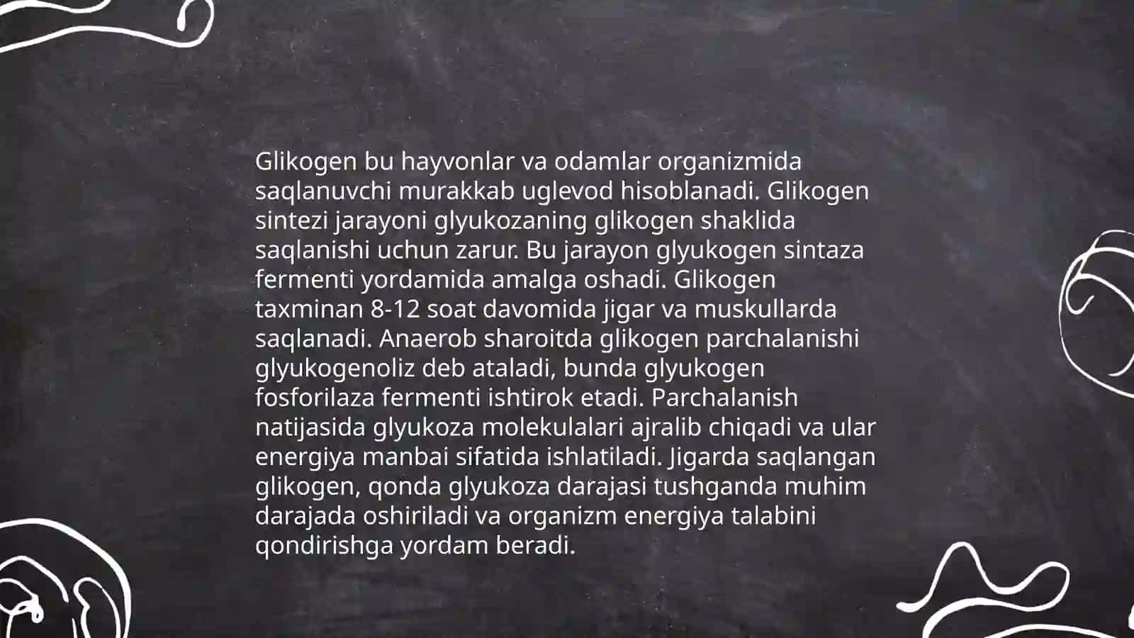 Uglevodlar almashinuvi boshqarilishining buzilishlari 4