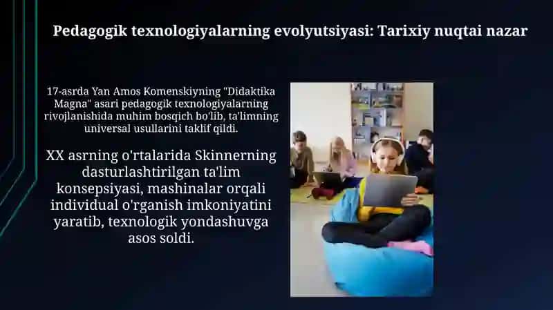 Pedagogiktexnologiyalarningrivojlanishi 4