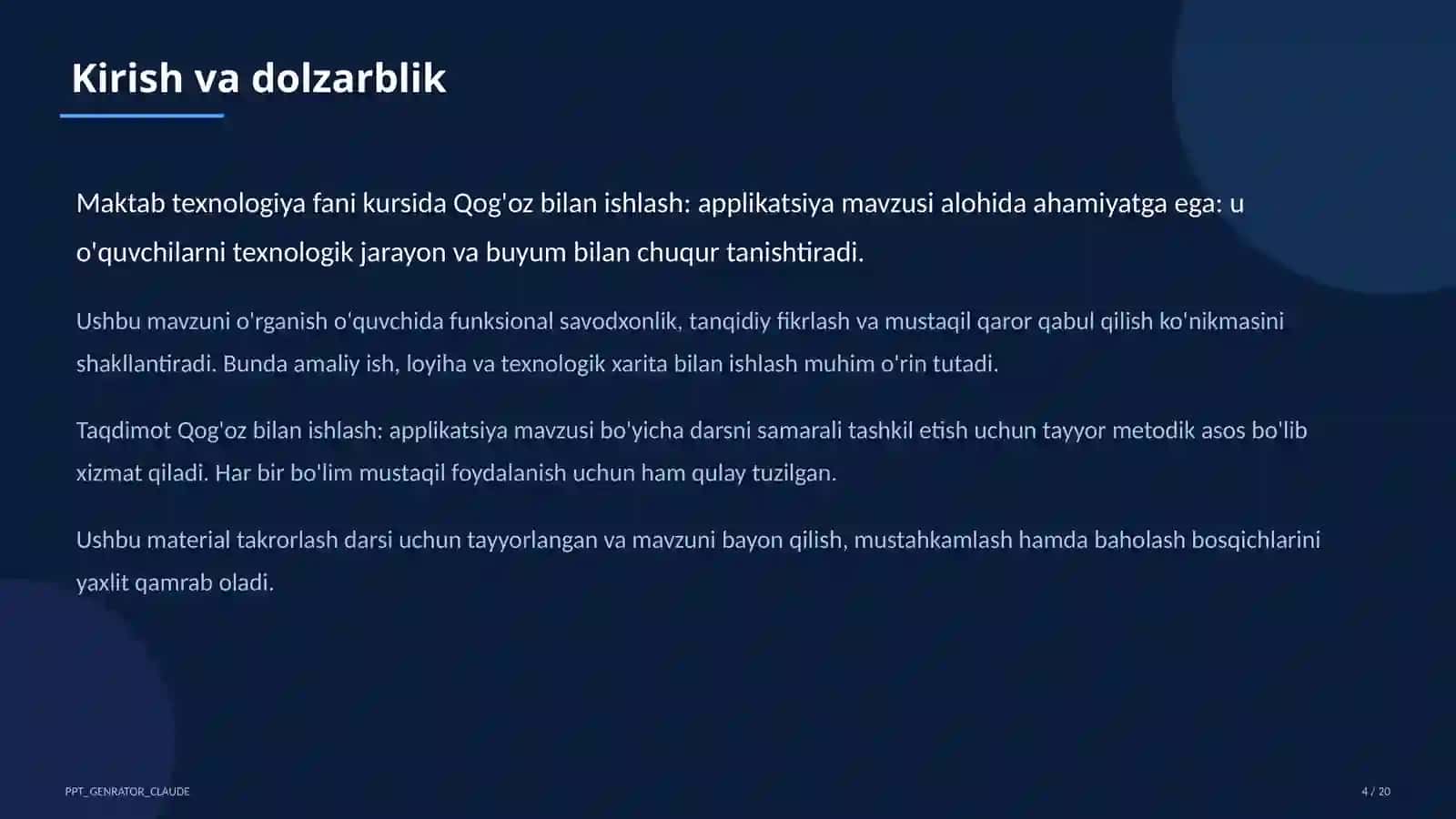 Qog'oz bilan ishlash: applikatsiya (1-sinf) 4