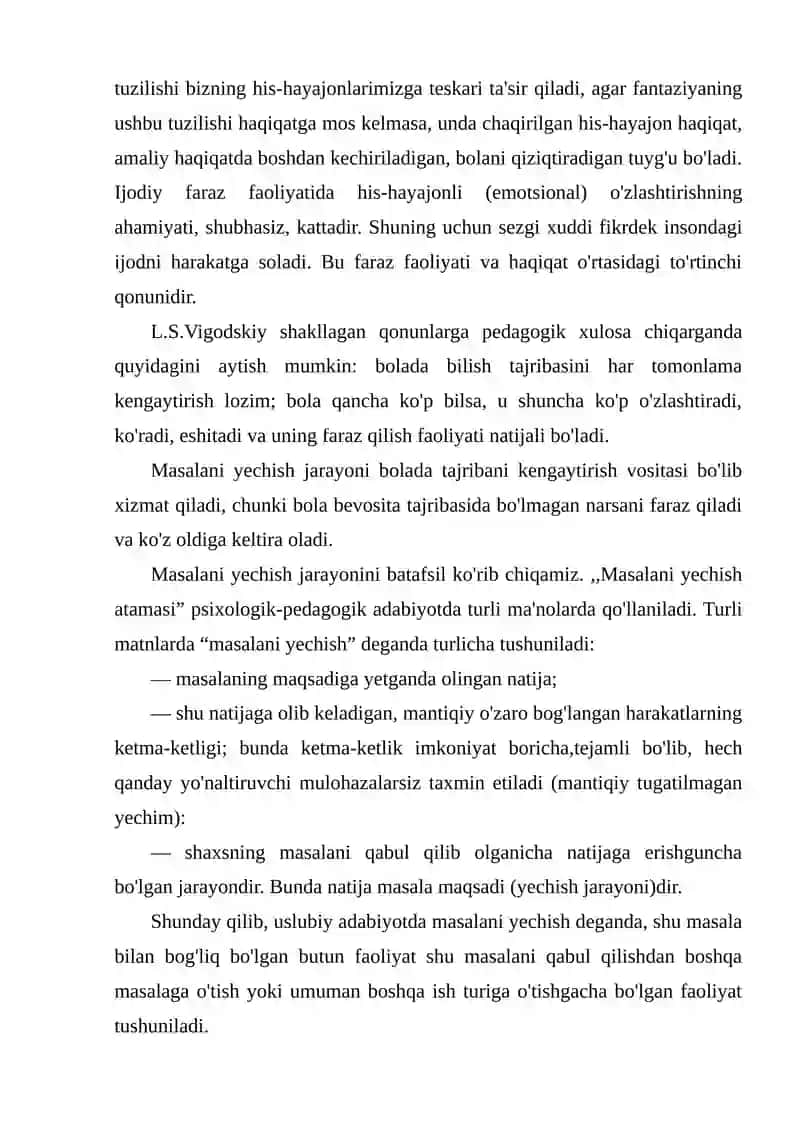 BOLALARDA BOSHLANGʻICH MATEMATIK TUSHUNCHALARNI RIVOJLANTIRISH AHAMIYATI PREDMETI VA VAZIFALARI 4