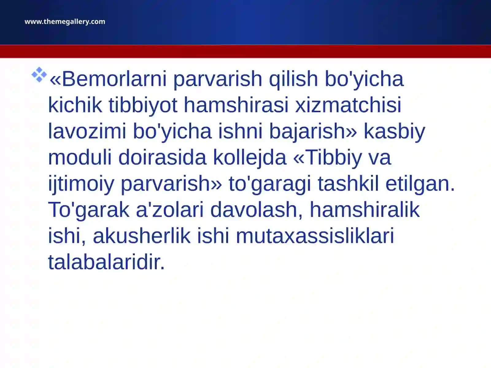 Hamshiralik ishi nazariyasi va amaliyoti (2-variant) 4