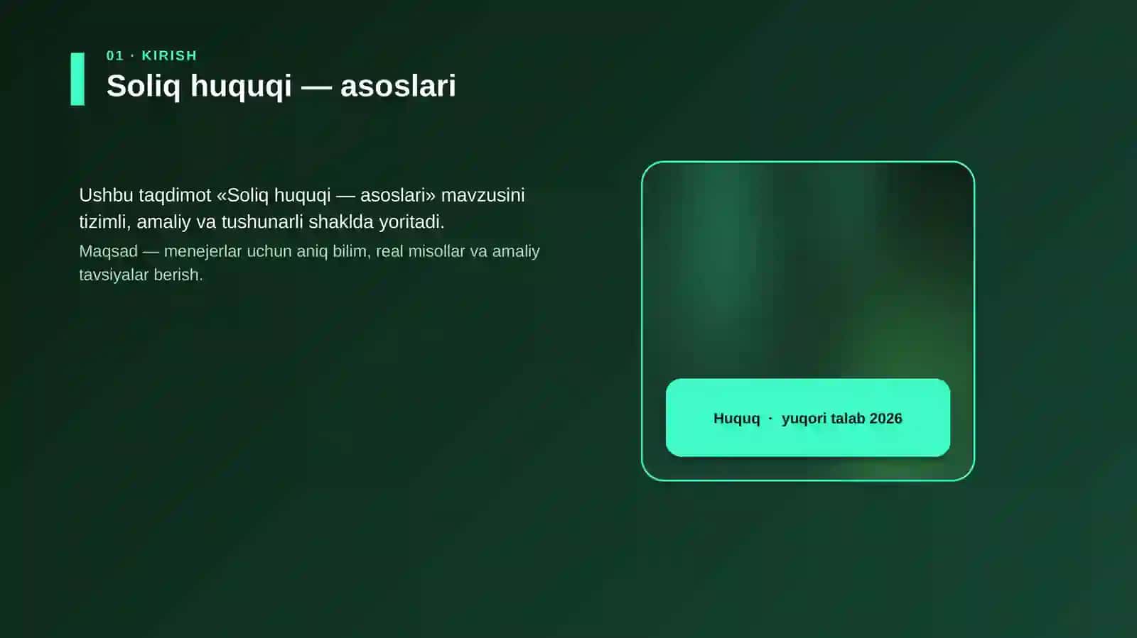 Soliq huquqi — asoslari 4