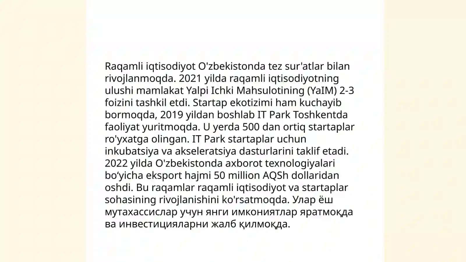Innovatsiyalar iqtisodiyoti: startaplar global bozorlarni qanday oʻzgartiradi 4