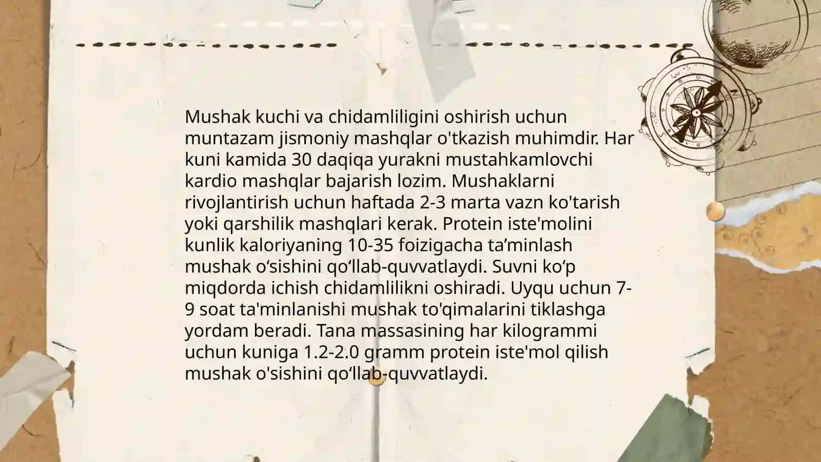 Jismoniy mashqlarning inson tanasiga ta'siri 4