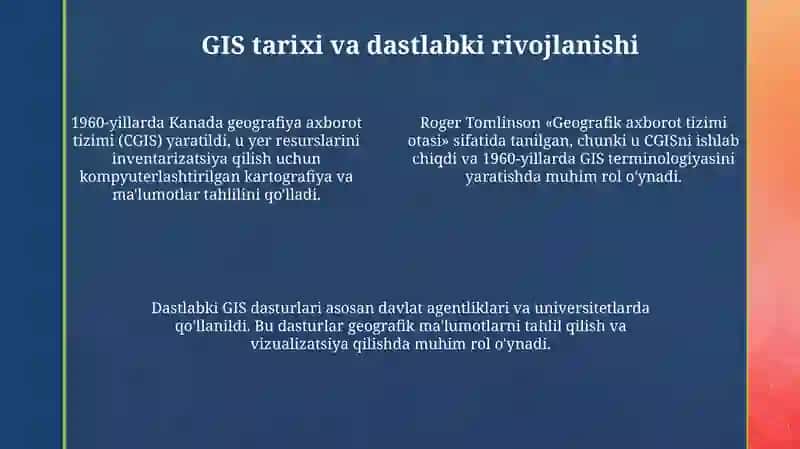 Geografik axborot tizimlari 4