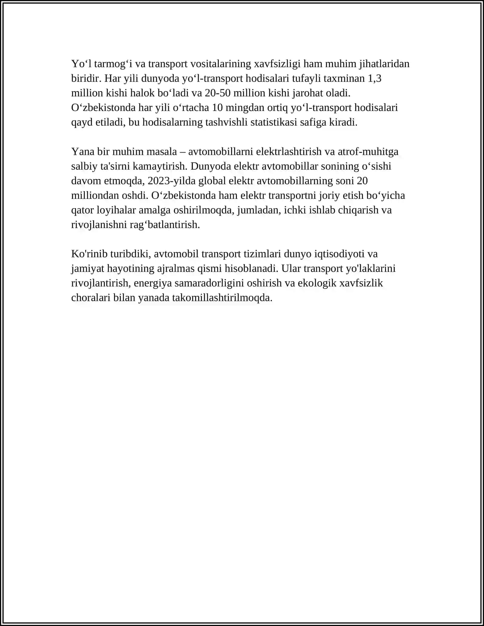 TRANSPORT TIZIMLARI VA ULANI QÒLLASH VOSITALARI 4