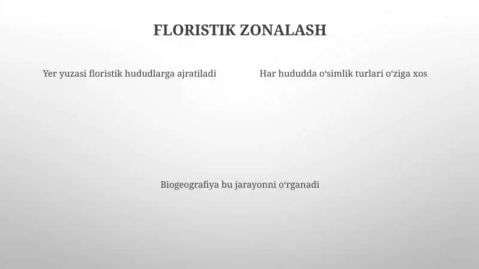 Galaktika floristik olmai va uning kichik olamlari 4