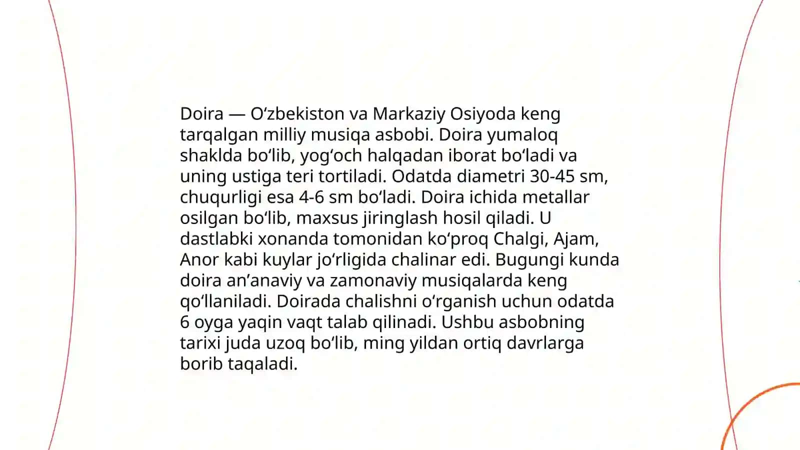 An'anaviy xalq cholg'ulari 4