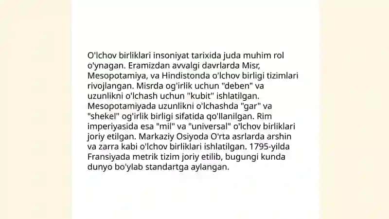 O'lchamlarni qo'llash 4