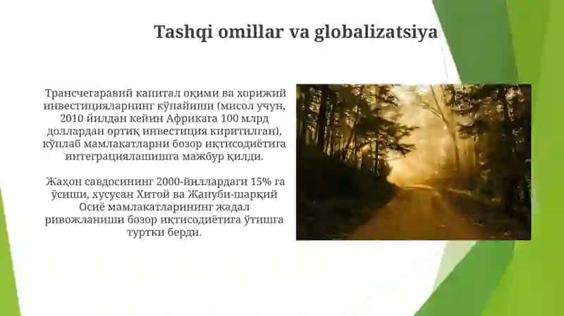 Bozor iqtisodiyotiga oʻtishga evolutsion yól tutilishi sabablari 4