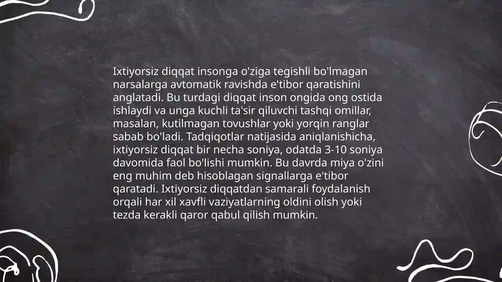 Diqqatning turlari va xususiyatlari 4