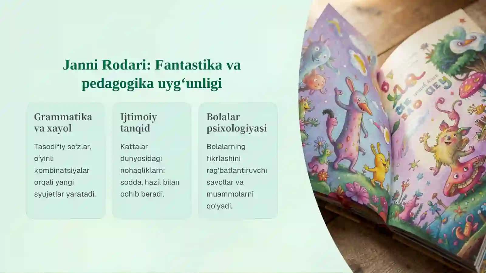 O‘zbek xalq ertaklari va Janni Rodari ertaklari: Qiyosiy tahlil 4