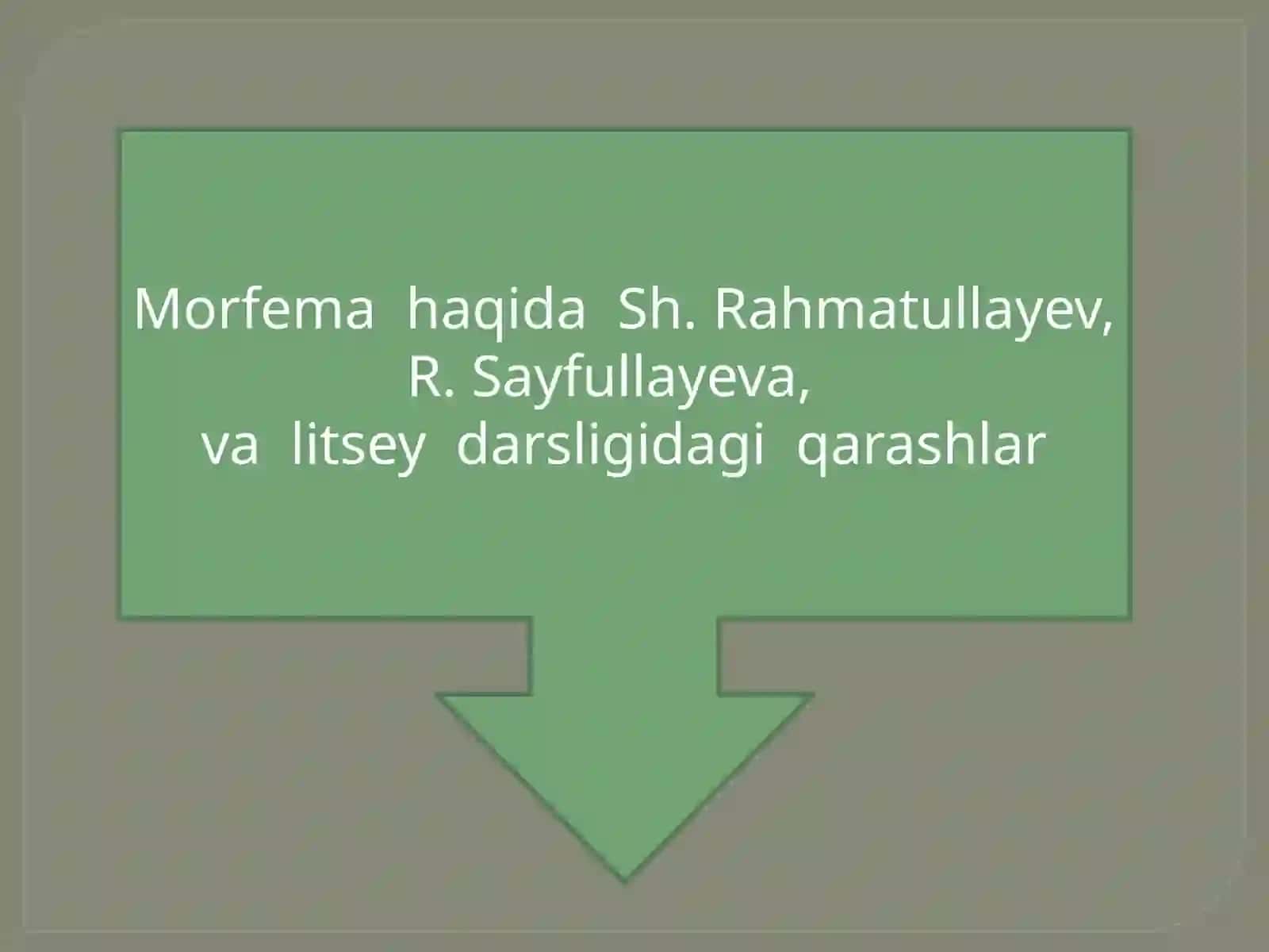 Morfemika 4